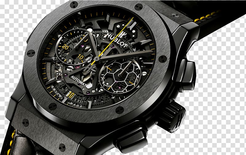 Watch strap Hublot Clock, watch transparent background PNG clipart