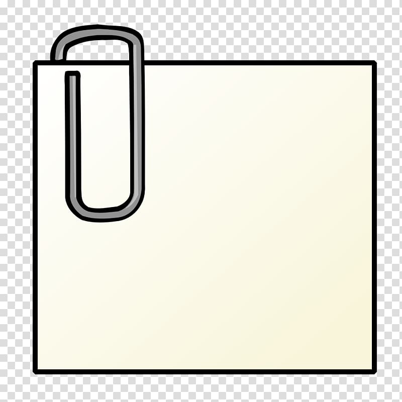 Post-it Note Paper clip , sticky notes transparent background PNG clipart