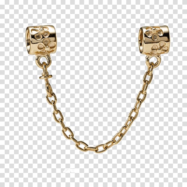 Pandora Charm bracelet Gold Jewellery Flower, gold transparent background PNG clipart