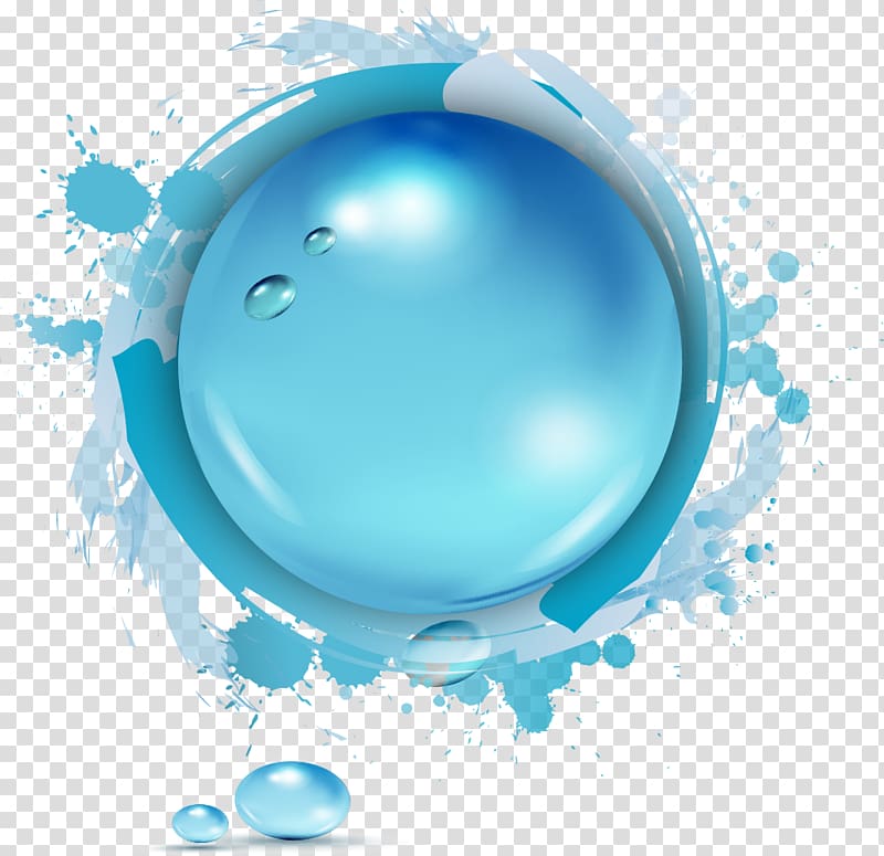 blue bubble illustration, Deeside Connah\'s Quay Swimming Pool Clwyd Hugo Aesthetics, Fashion drops water polo element transparent background PNG clipart