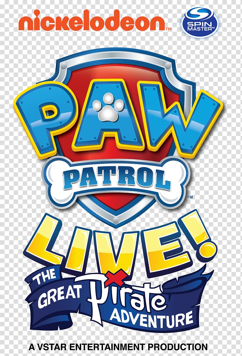 Paw Patrol Live 2018 Nickelodeon Adventure Spin Master, Vstar Entertainment Group transparent background PNG clipart