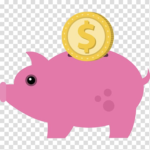 Piggy bank Money Finance , bank transparent background PNG clipart