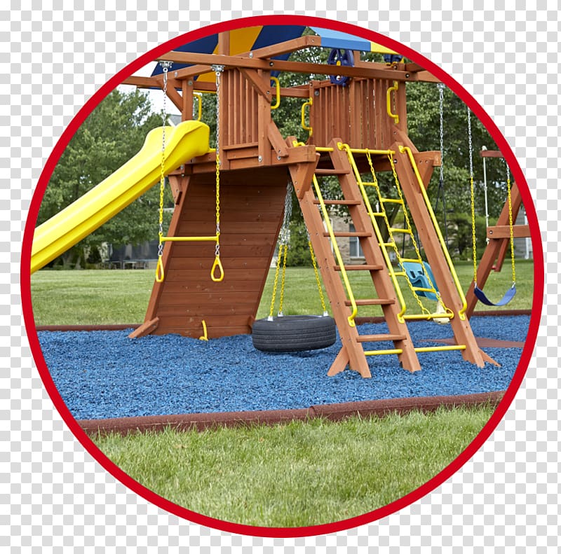 Playground slide Swing Rubber mulch Playground World, rubber wood transparent background PNG clipart