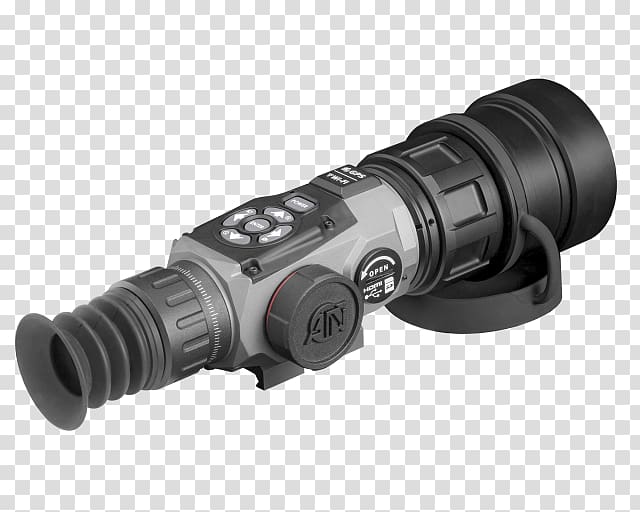 Thermal weapon sight American Technologies Network Corporation Telescopic sight Optics, Celownik transparent background PNG clipart