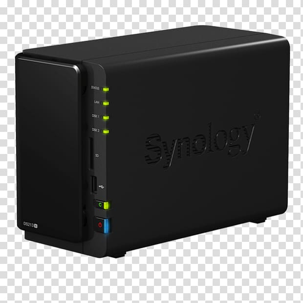 Synology Inc. Network Storage Systems Synology DiskStation DS212 Synology DS118 1-Bay NAS Synology Disk Station DS216+ II, Computer transparent background PNG clipart