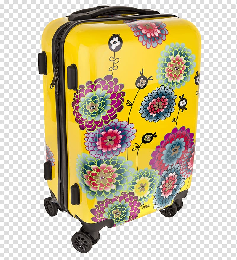 Hand luggage Air travel Suitcase Baggage Trolley Case, suitcase transparent background PNG clipart