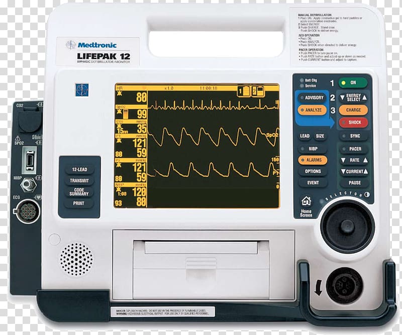 Defibrillation Lifepak Automated External Defibrillators Physio-Control Electrocardiography, others transparent background PNG clipart