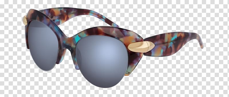 Goggles Sunglasses Pomellato Havana, Havana Brown transparent background PNG clipart