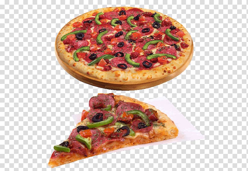California-style pizza Sicilian pizza Italian cuisine Domino's Pizza Gelael Kuta, pizza transparent background PNG clipart