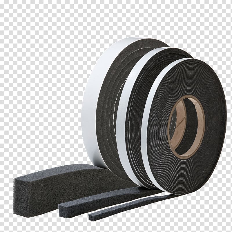 Silicone Polyurethane Adhesive tape Sealant Foam rubber, cintas de pelicula transparent background PNG clipart