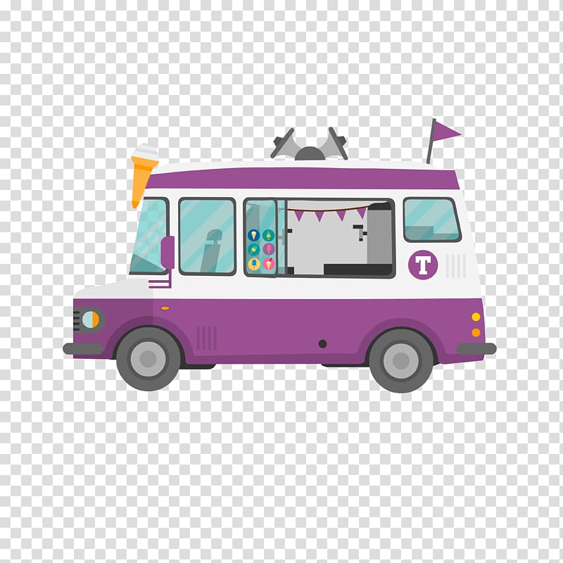 Car Motor vehicle Mode of transport, creative ice cream transparent background PNG clipart