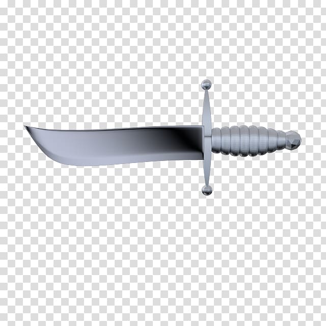Bowie knife Hunting & Survival Knives 3D computer graphics LuxRender, knife transparent background PNG clipart