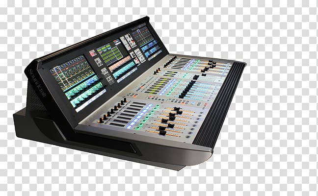 Microphone Soundcraft Audio Mixers Digital mixing console, microphone transparent background PNG clipart