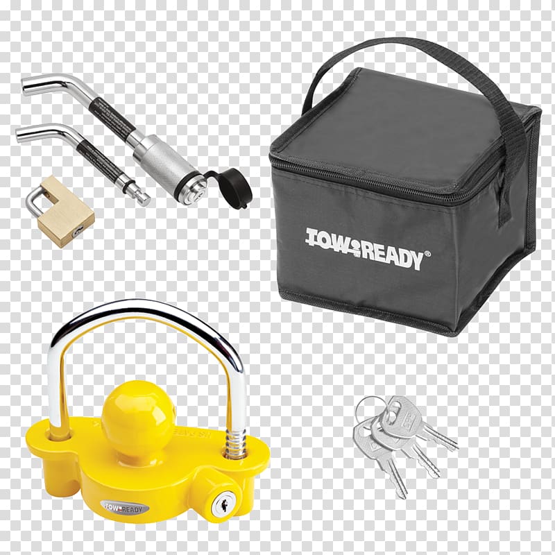 Padlock Towing Tow hitch Railway coupling, Tow Hitch transparent background PNG clipart