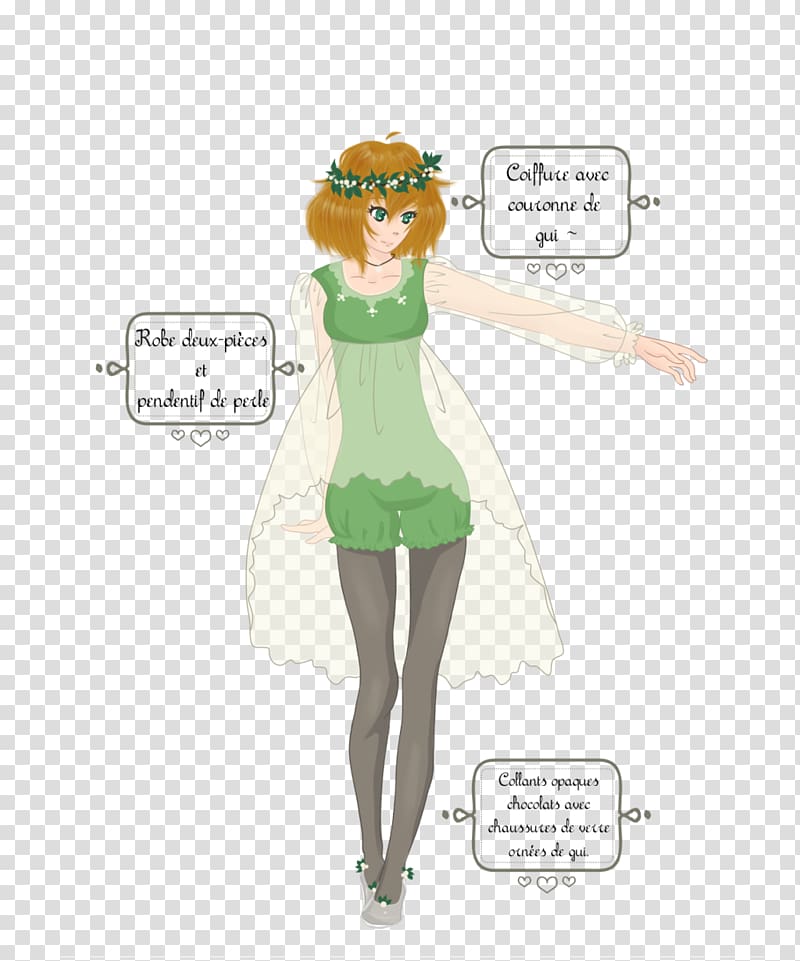 Cartoon Green Costume Shoulder, concours transparent background PNG clipart