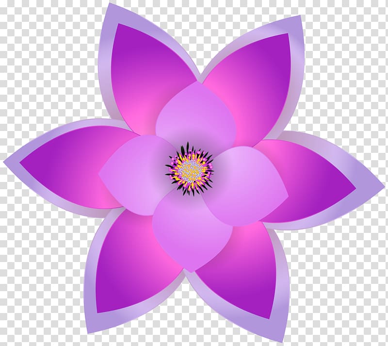 purple petaled flower , file formats Lossless compression, Decorative Flower transparent background PNG clipart