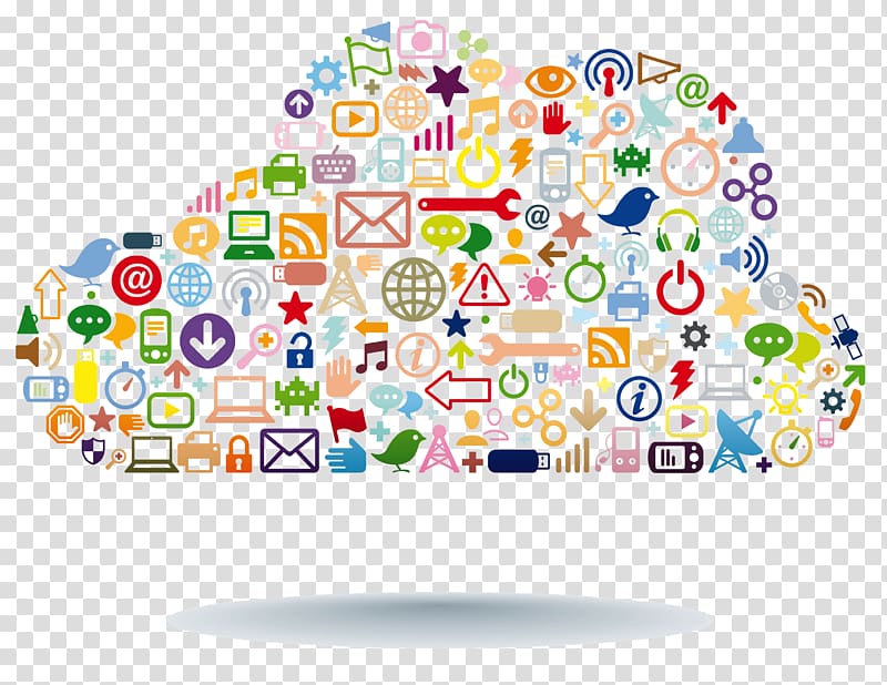 Social media Cloud computing Organization Social research, cloud computing transparent background PNG clipart