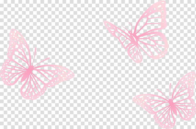Ba chú bướm hồng vẽ minh họa từ bức ảnh chân thực, tạo nên một ấn tượng đẹp và nghệ thuật. Trong thời đại hiện đại của chúng ta, chiếu động vật qua mắt của người vẽ đã tạo ra một giá trị và sự độc đáo khác biệt.