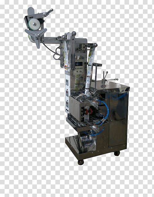 Vertical form fill sealing machine Filler Liquid Packaging and labeling, piston cup transparent background PNG clipart