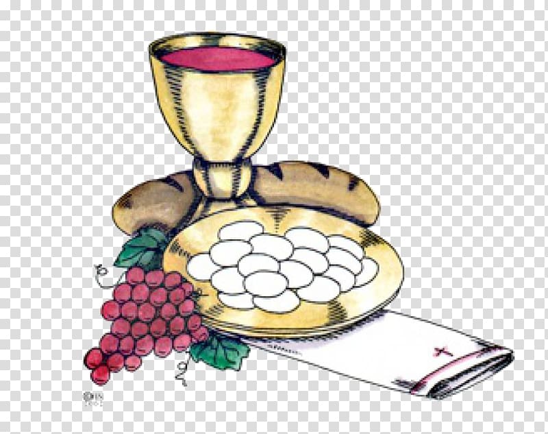 variety of foods illustration, First Communion Eucharist Catholic Church Symbol, symbol transparent background PNG clipart