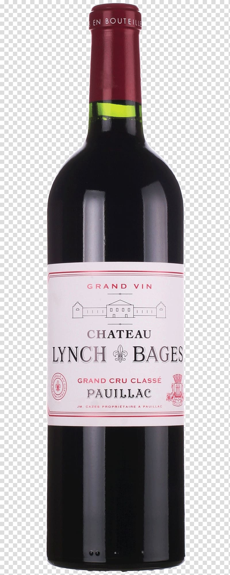 Château Lynch-Bages Wine Pauillac Château Beauregard Haut-Médoc AOC, wine transparent background PNG clipart