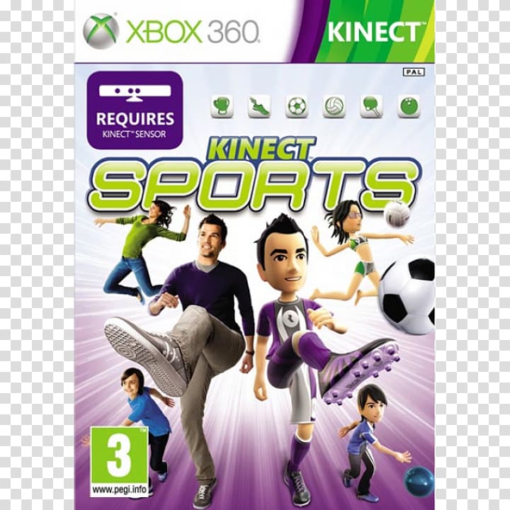 Kinect Sports: Season Two Xbox 360 Kinect Adventures!, microsoft transparent background PNG clipart