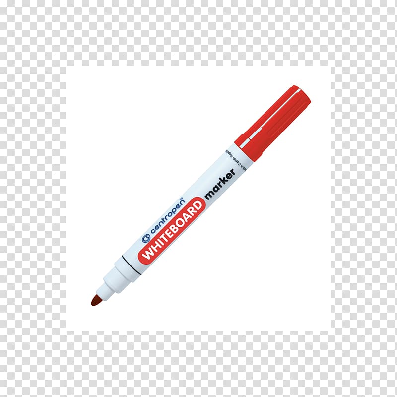 Marker pen Permanent marker Dry-Erase Boards Red, pen transparent background PNG clipart