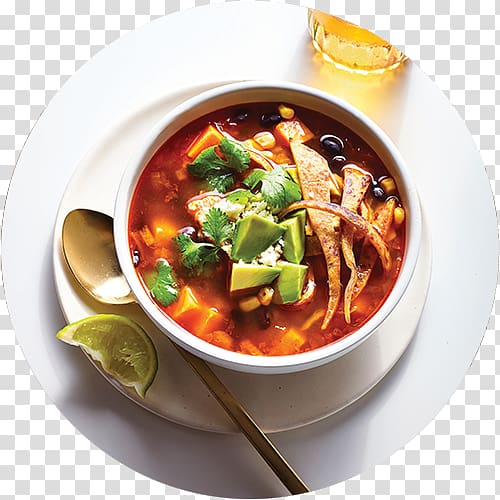 Red curry Tortilla soup Menudo Vegetarian cuisine, Soup Kitchen transparent background PNG clipart