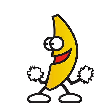 Banana Giphy , moving gif transparent background PNG clipart