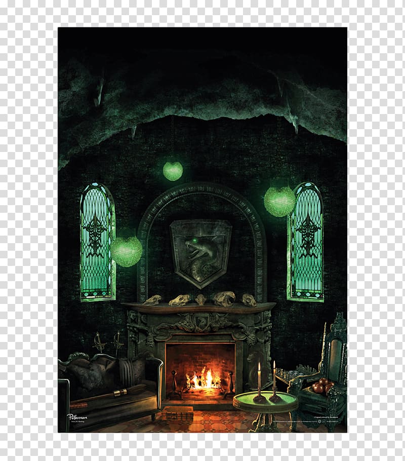 Common room Slytherin House Draco Malfoy Fictional universe of Harry Potter Hogwarts School of Witchcraft and Wizardry, 9 3/4 harry potter transparent background PNG clipart