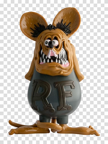 Rat Fink Mickey Mouse ソフトビニール Hot rod マンブルズ ＭＵＭＢＬＥＳ, Rat Fink transparent background PNG clipart