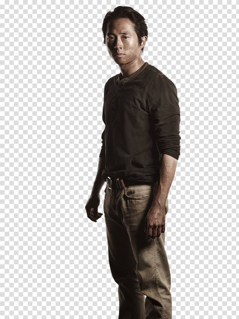 Steven Yeun The Walking Dead Glenn Rhee Rick Grimes Daryl Dixon, the walking dead transparent background PNG clipart