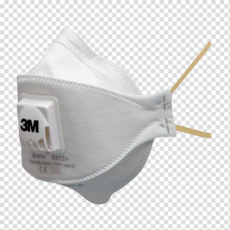 Respirator Masque de protection FFP 3M Dust mask, protective mask transparent background PNG clipart