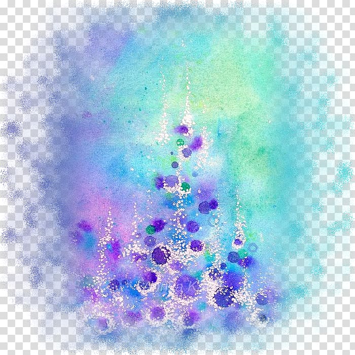 Watercolor painting Abstract art Landscape painting, Crea transparent background PNG clipart