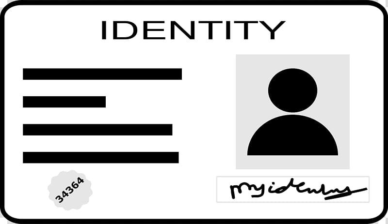 Identity document Computer Icons , id card transparent background PNG clipart