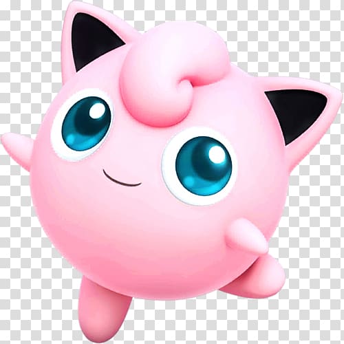 Super Smash Bros. for Nintendo 3DS and Wii U Super Smash Bros. Brawl Super Smash Bros. Melee Super Smash Bros.™ Ultimate, Jigglypuff transparent background PNG clipart
