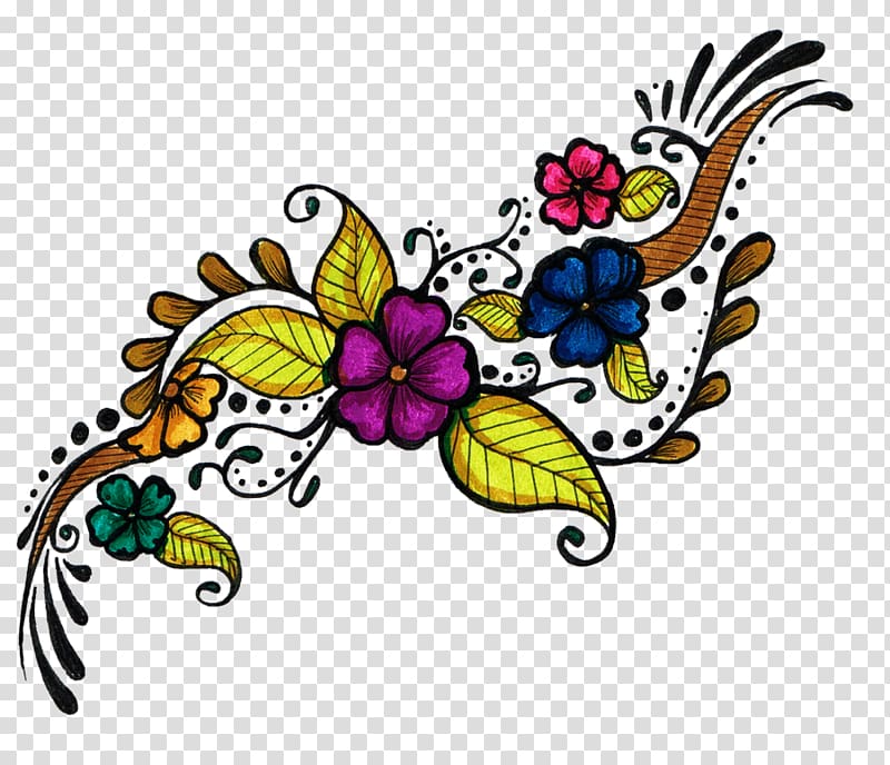 Old school (tattoo) , flower tattoos transparent background PNG clipart