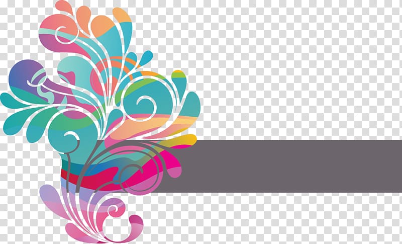 Graphic design Floral design, poster banner romantic design elements transparent background PNG clipart