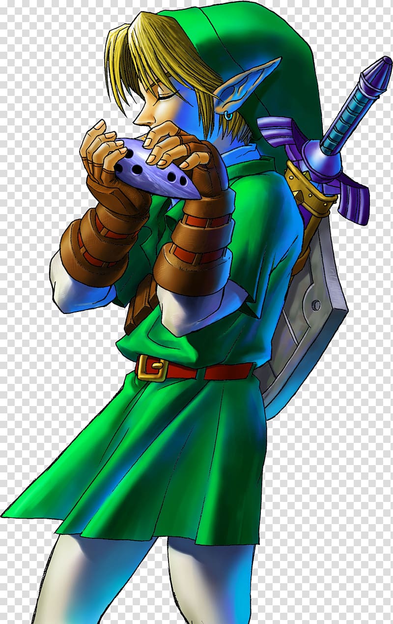 The Legend of Zelda: Ocarina of Time 3D The Legend of Zelda: Majora's Mask Link Princess Zelda, musical instruments transparent background PNG clipart