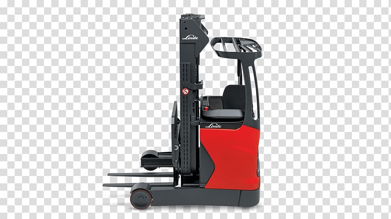 Forklift Reachtruck Linde plc Linde Material Handling, truck transparent background PNG clipart