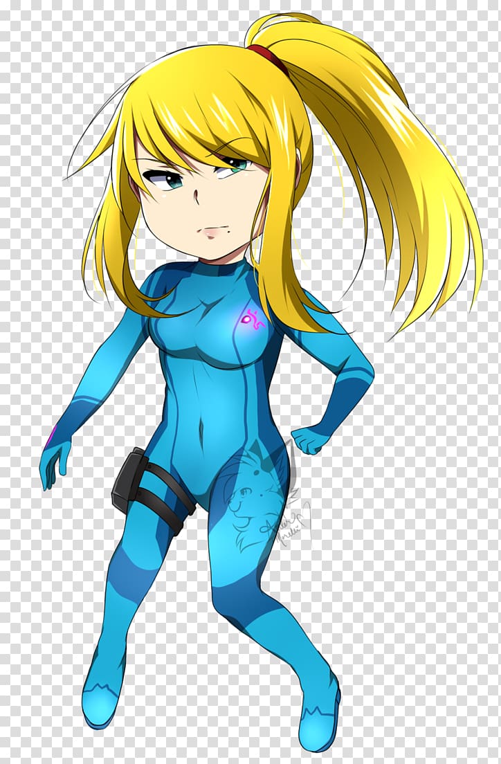 Chibi Samus Aran Drawing Mangaka Video game, Crow zero transparent background PNG clipart