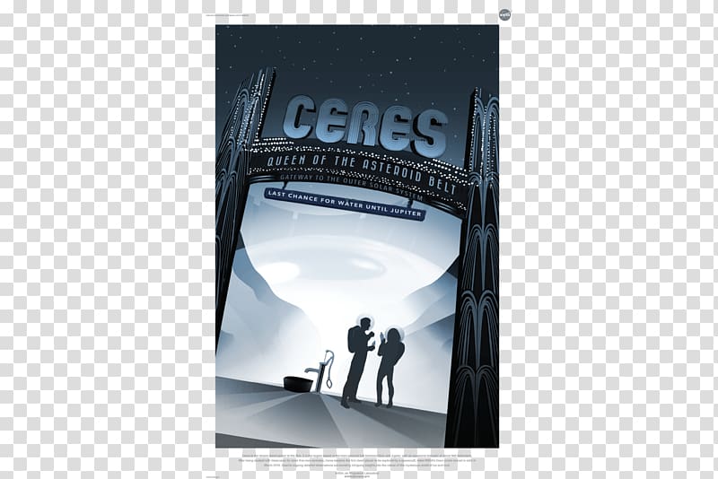 Jet Propulsion Laboratory NASA Ceres Poster Dawn, tanabata poster design transparent background PNG clipart