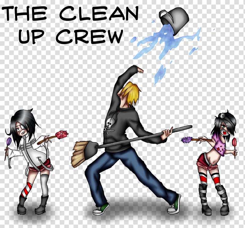 Illustration Clean-up crew Drawing, clean up crew transparent background PNG clipart