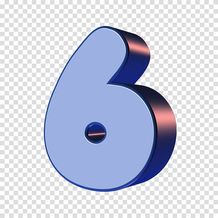 Number Numerical digit 0 Symbol Concept, six transparent background PNG clipart