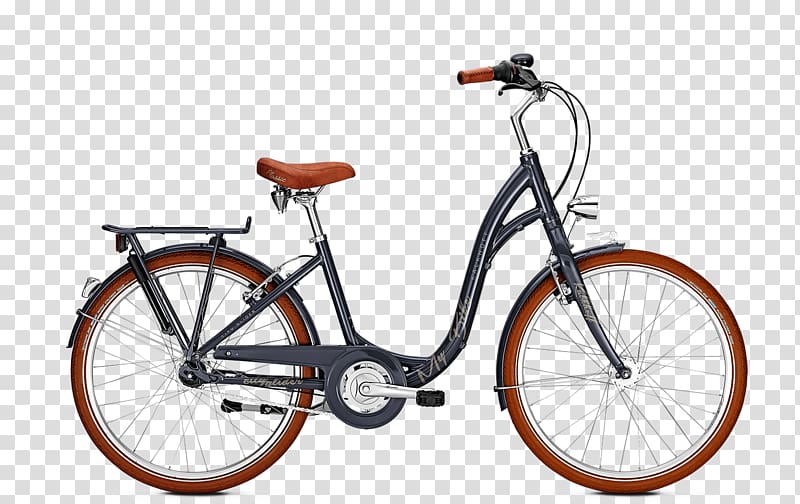 Cruiser bicycle Bergkamen Kalkhoff Brighton, Bicycle transparent background PNG clipart