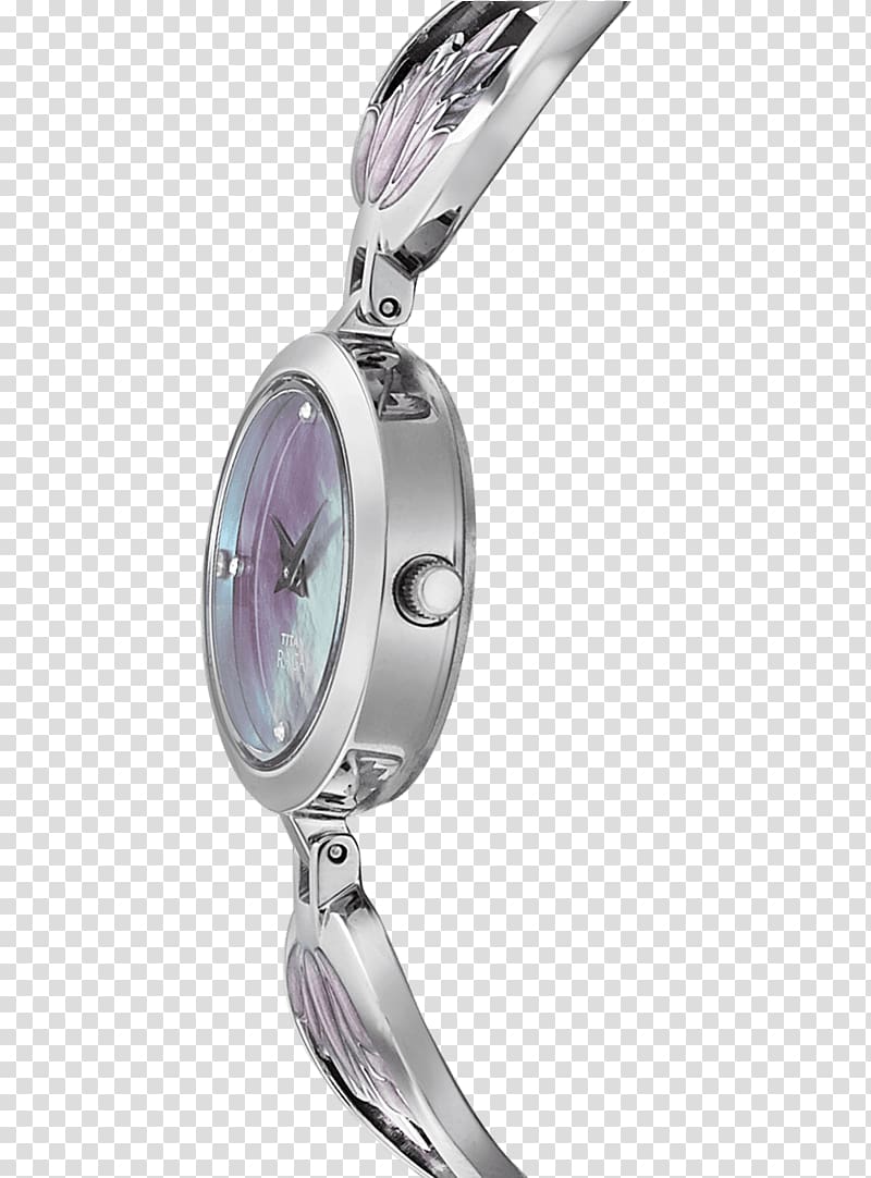 Amethyst Titan Company Metal Clock Silver, clock transparent background PNG clipart