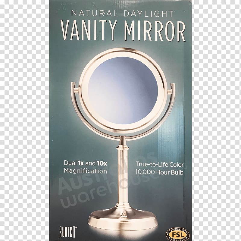 Mirror Glass Vanity Magnification, mirror transparent background PNG clipart