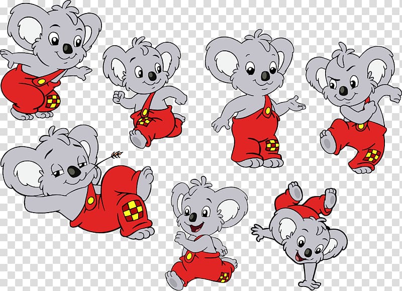 Blinky Bill Bill Koala Teddy bear Escape Team, koala transparent background PNG clipart