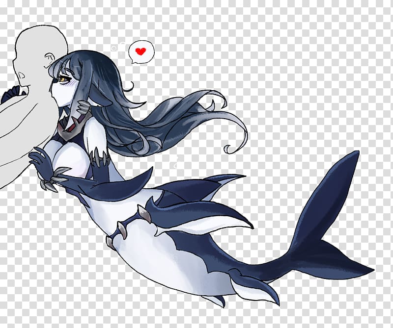 Anime Monster Musume Mermaid Makhluk, Anime transparent background PNG clipart
