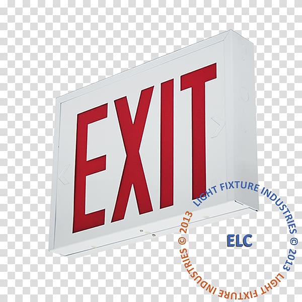 LFI Lights, Hardwired Red LED Combo Exit Sign Emergency Light, New York City Light-emitting diode Signage, new york city housing transparent background PNG clipart